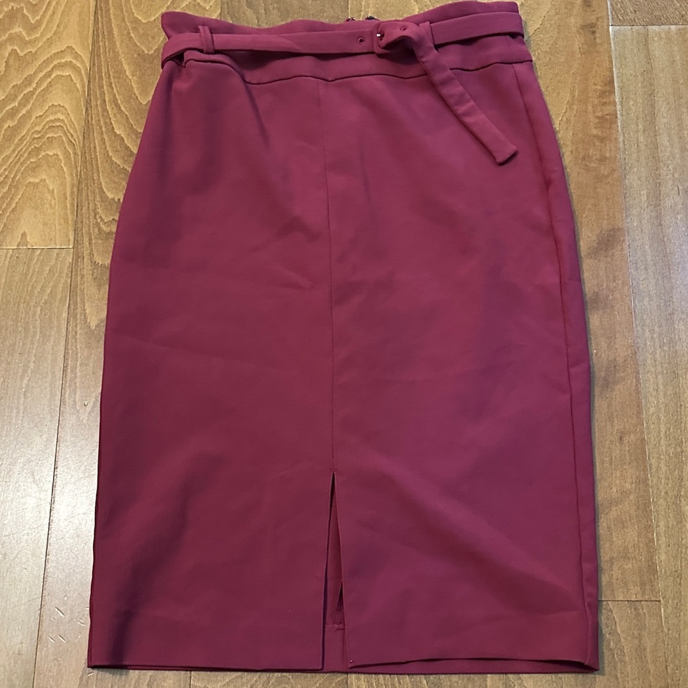 Ann Taylor Factory Mauve Pencil Skirt NWOT